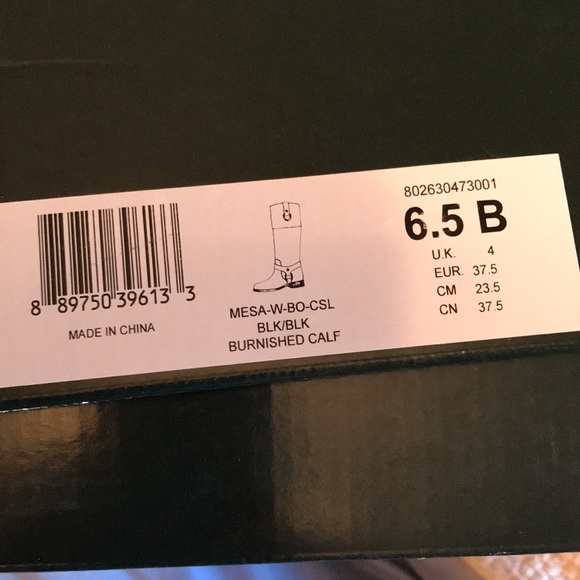 Ralph Lauren Mesa/Burnished BOOTS wide calf - Picture 12 of 16